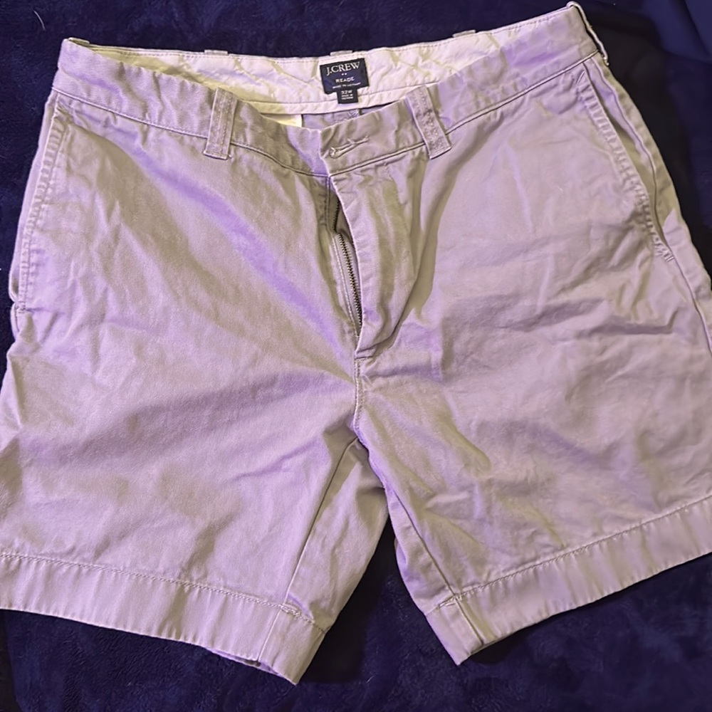 Men’s shorts, 33” waist, j crew gray